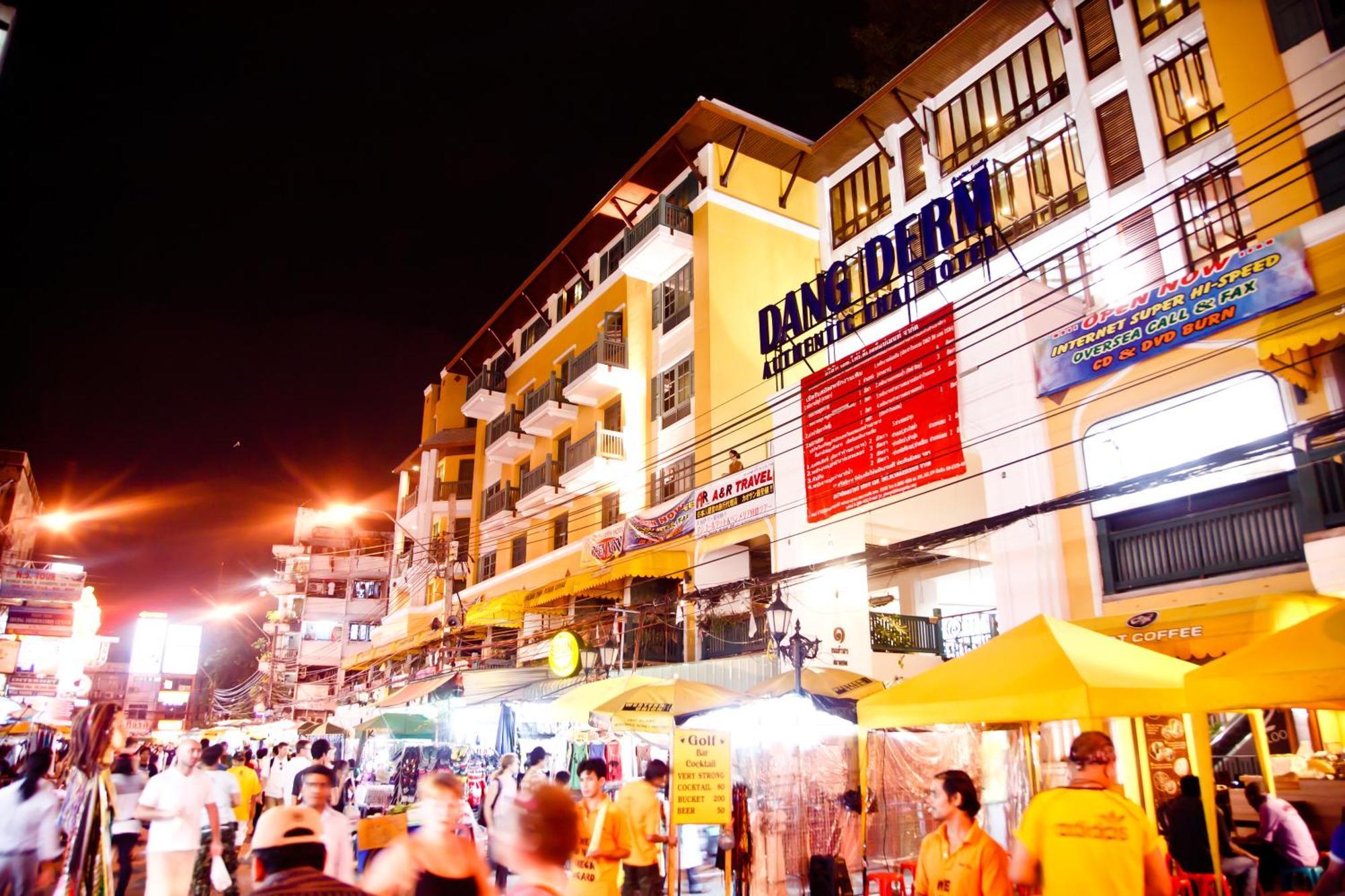 Hotel Dang Derm Khaosan Bangkok Exterior foto